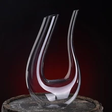 1500 мл большая бутылка Графин семейный бар, винная бутылка кувшин Ручной Работы Хрустальный красное вино бренди шампанское стекло графин