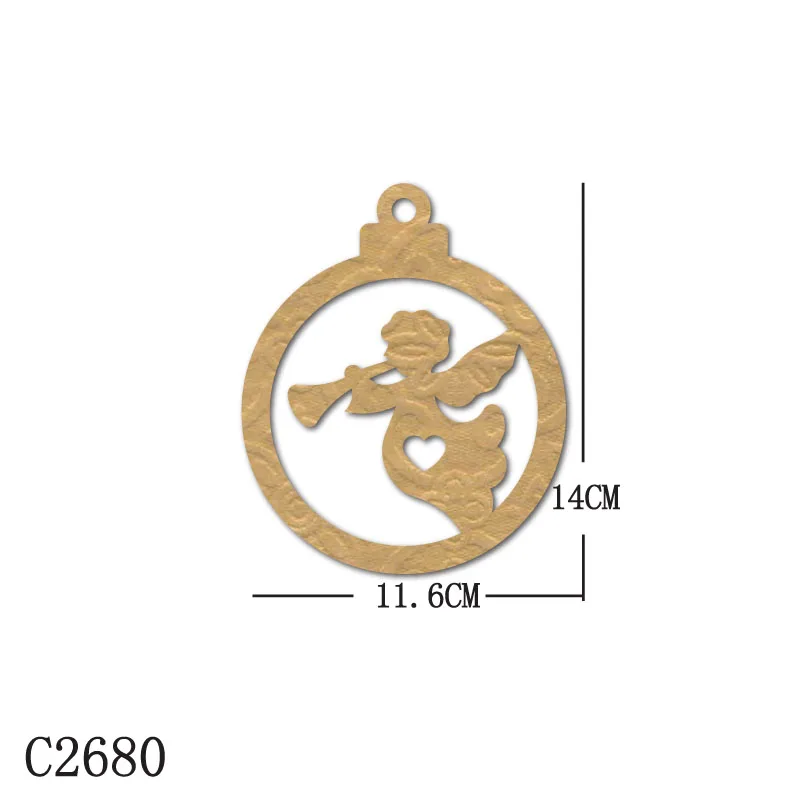 Новый Ангел Подвеска Деревянный Штамп Скрапбукинг C2680 пресс-формы несколько