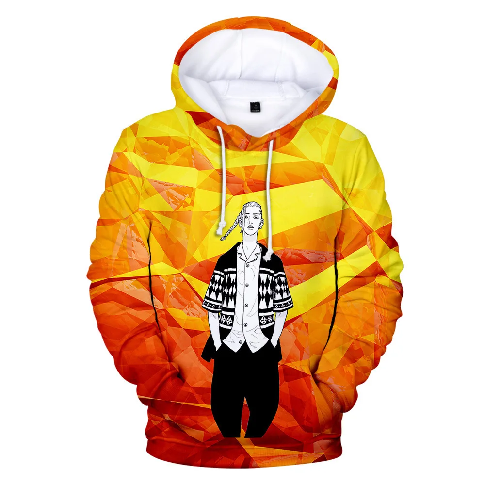 

New Printing 3D Tokyo Revengers Hoodie Sweatshirts Men Women Unisex Streetwear Hot Kids Comic Hooded Autumn Boys Girls Pullovers