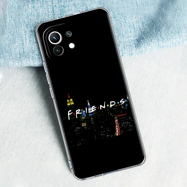 Clear Soft Case For Xiaomi Mi Poco X3 NFC 10T Pro 9T M3 11 Note 10 Lite F3 GT F1 Silicone Phone Cover Friends TV Coffee Fundas PTTM-CLS05