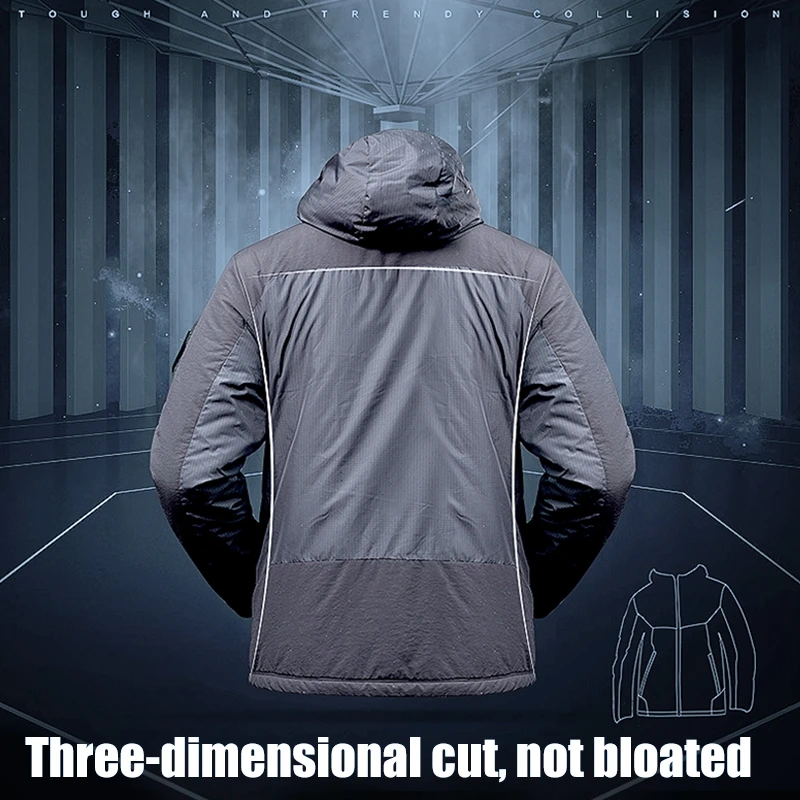 FREE SOLDIER водонепроницаемый ветрозащитный куртка с теплой отстегнуть подкладка