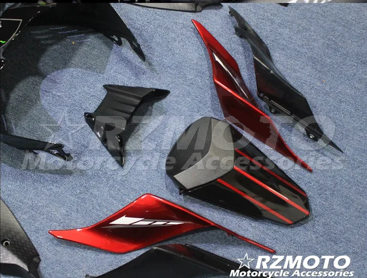 ABS мотоцикл обтекатель для YAMAHA R6 R6 17 18 впрыска кузова все виды цветов No. FF3001