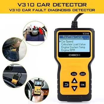 

Durable OBD2 Scanner Car Diagnostic Tool Code Reader Universal Car Fault Scanner for Automotive for V310