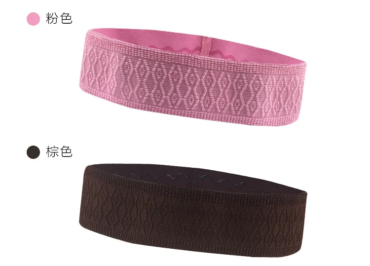 От производителя спортивная повязка для головы ряд Sweatband для мужчин и женщин Фитнес Бег Напульсник для йоги с пучком противоскользящая повязка для волос