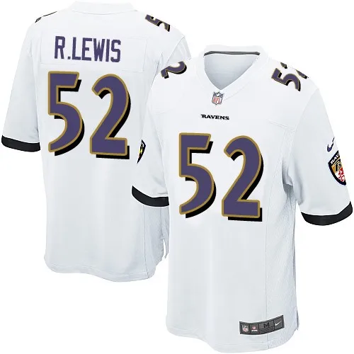 Мужская одежда Baltimore Lamar Jackson Terrell Suggs c. J. Mosley Joe Flacco Джастин Такер игровая цветная Футбольная форма - Цвет: Белый