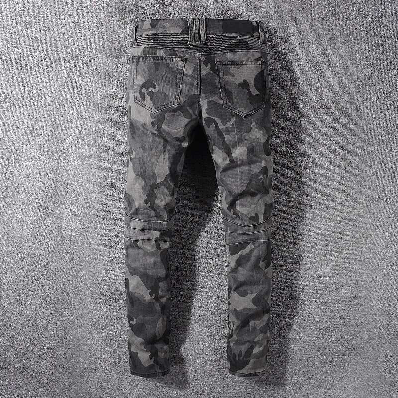 Camouflage gray jeans 2