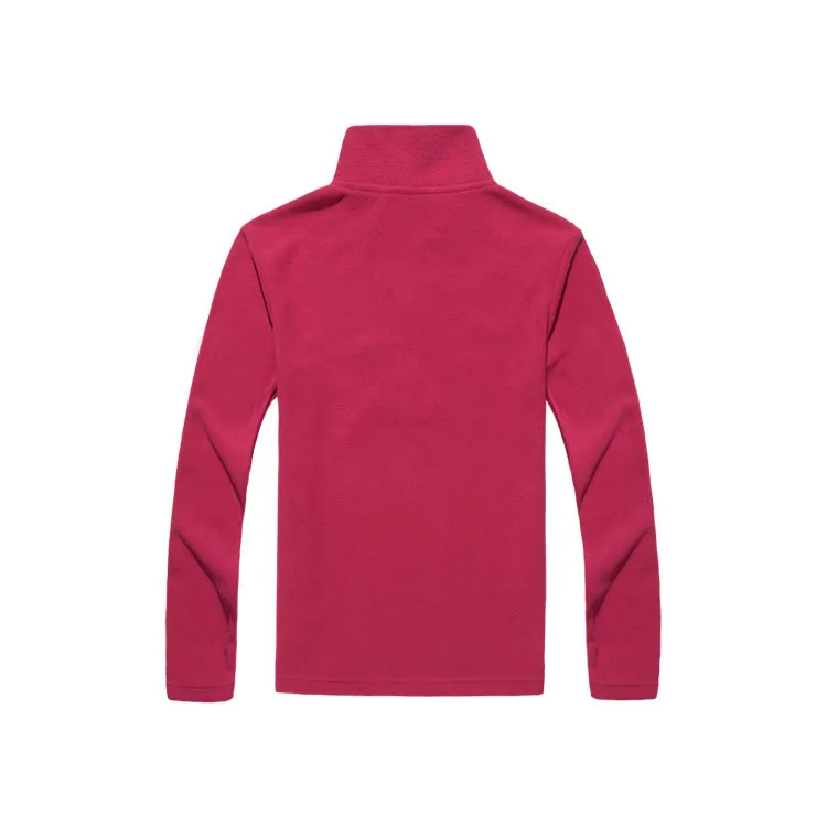 Outdoor Mountain Climbing Fleece Men And Women Autumn& Winter Warm Coat Thick Raincoat Jacket-Single Layer