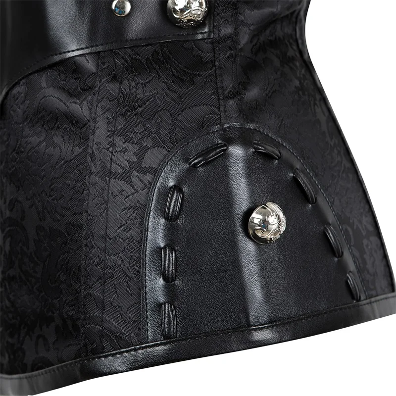 Corset Luxury Sexy Lingerie Underwear Gothic Corsets Lingerie Tops Shapewear and Bustiers Leather Corsetlet