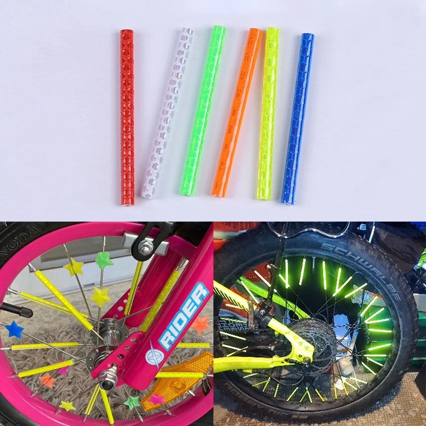 Réflecteur Vélo De Jante – Sécurité Roue Réfléchissante – Neuf