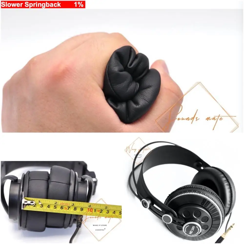 

Super Thick Soft Memory Foam Ear Pads Cushion For Axelvox HD241 Headphone Perfect Quality, Not Cheap Version