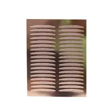  Super-Adhesive Double Eyelid Stickers half round featured Tape Wide Waterproof Make-Up Cutting Special Thin Without Glue Eyes 