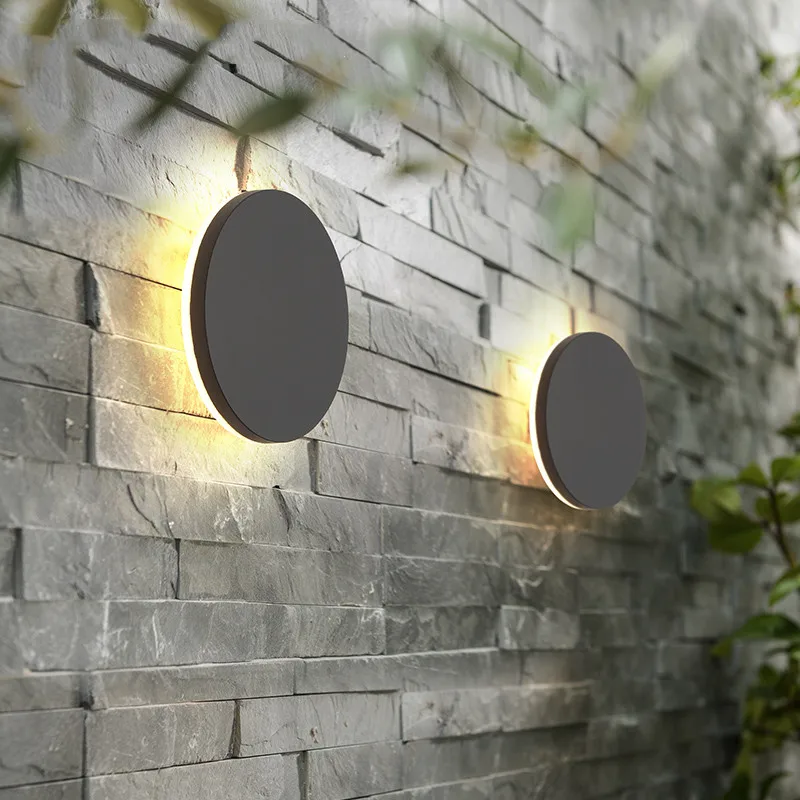 

Modern Aluminum LED Wall Lamps 10W Porch Light Wall Lighting Outdoor Waterproof Wall Sconces Garden Light Courtyard Street Lamp