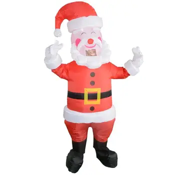 

Inflatable Costumes Kids Polyester Funny Event Executive Costume Adults Christmas Cosplay Jumpsuit Outfits Santa Claus