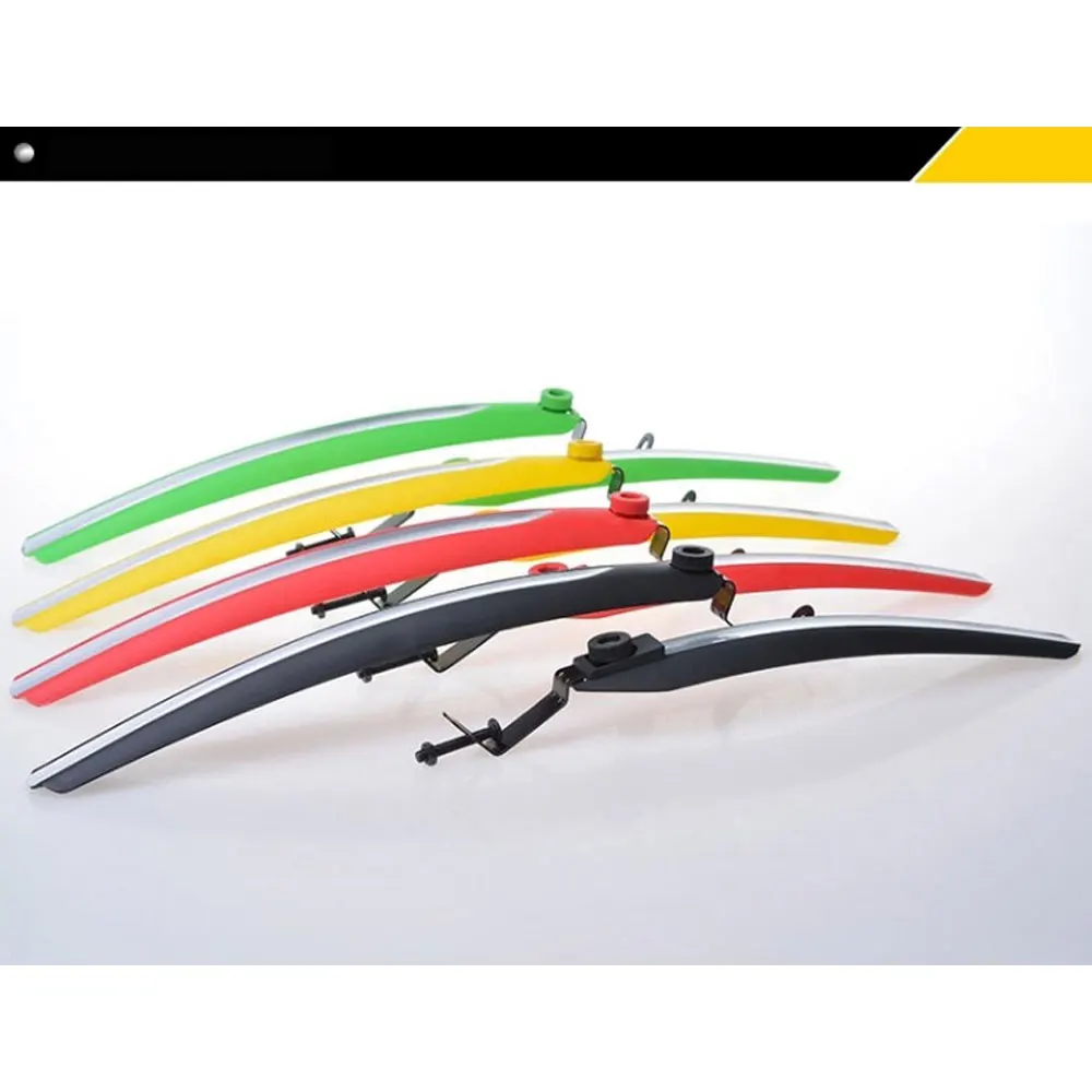 Cyrusher Mountain Bike Fender Road Racing Color Front and Rear Baffle Quick Release Plate 360 Degree Folding Will Not Break