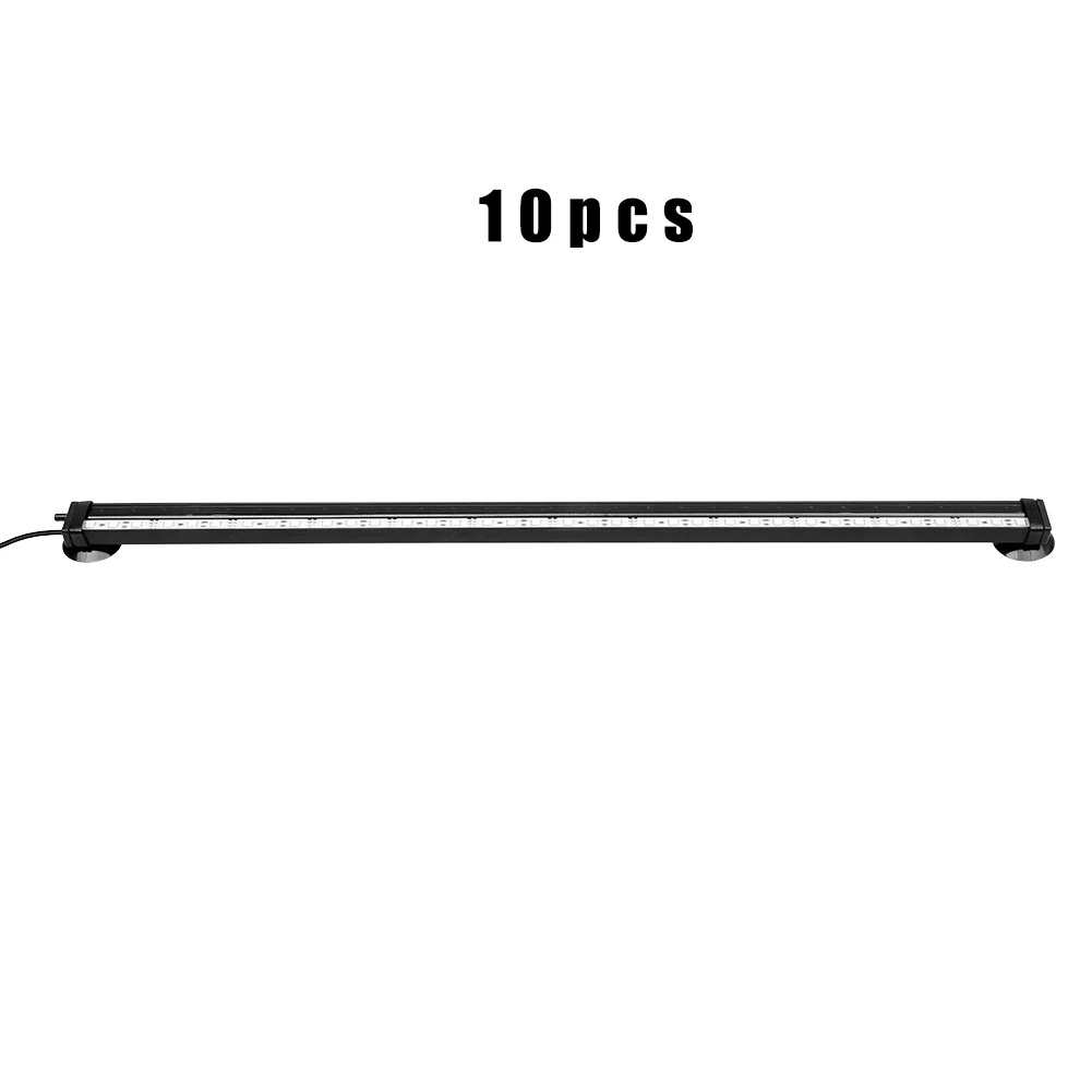 10pcs 61CM Горячий светодиодный воздушный круглый аквариум свет аквариума 56 см 61 см Водонепроницаемый подводный с пультом дистанционного управления L5#4 - Цвет: 10pcs 61CM