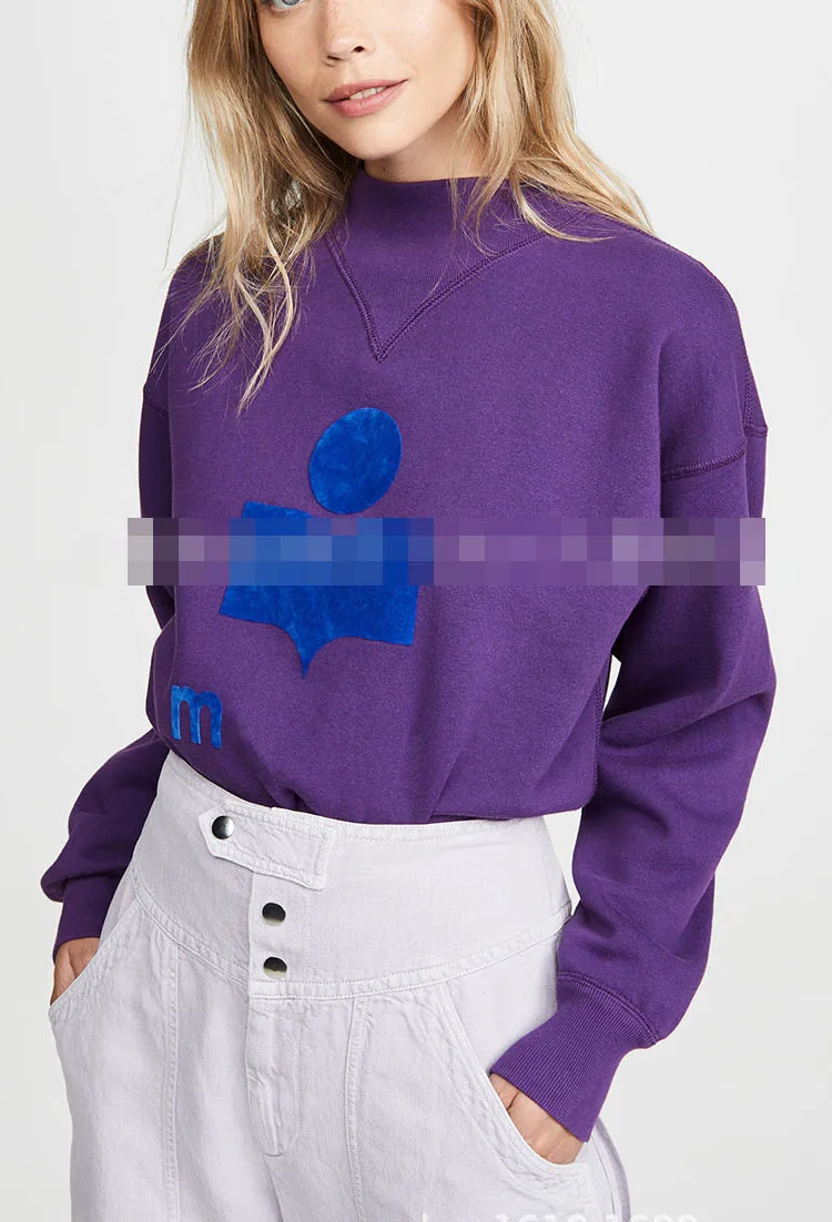 Твердые Цвет осень-зима Свободные толстый вязаный свитер женский пуловер с капюшоном топы Для женщин толстовки Повседневная Женская Обувь Одежда - Цвет: purple