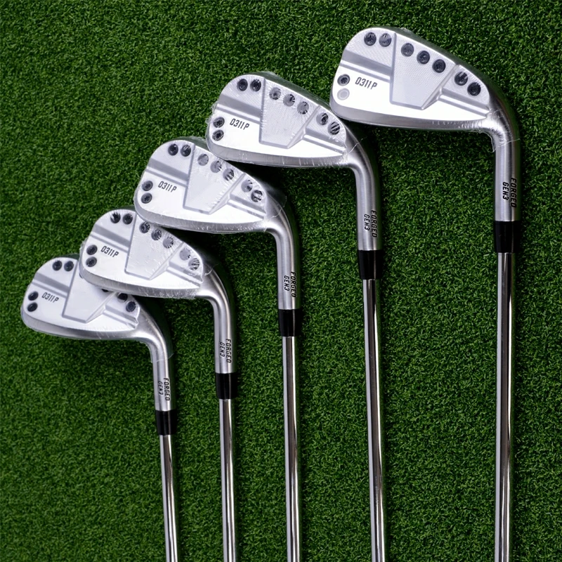 

NEW Golf Clubs 0311P gen3 Irons Set Sliver Golf Forged Iron 4-9W a Set of 7 Pieces R / S Send Headcover Free Shiping