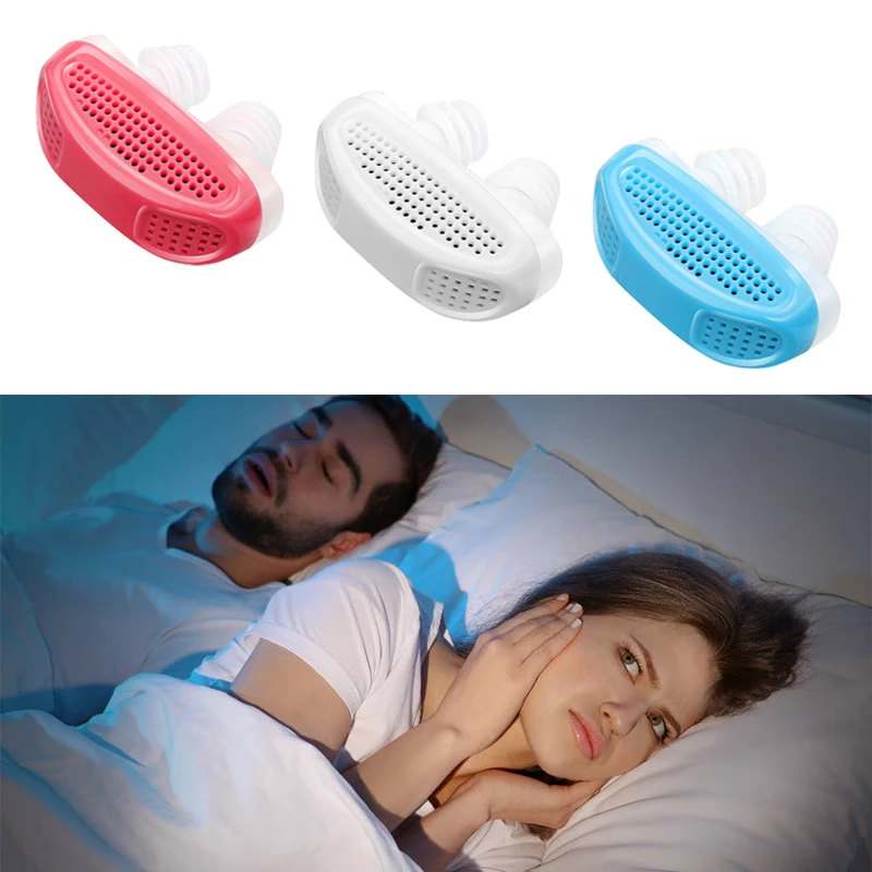 

Silicone Anti Snore Nose Stopping Breathing Apparatus Guard Sleeping Aid Mini Snoring Device Anti Snore Relieve Snoring