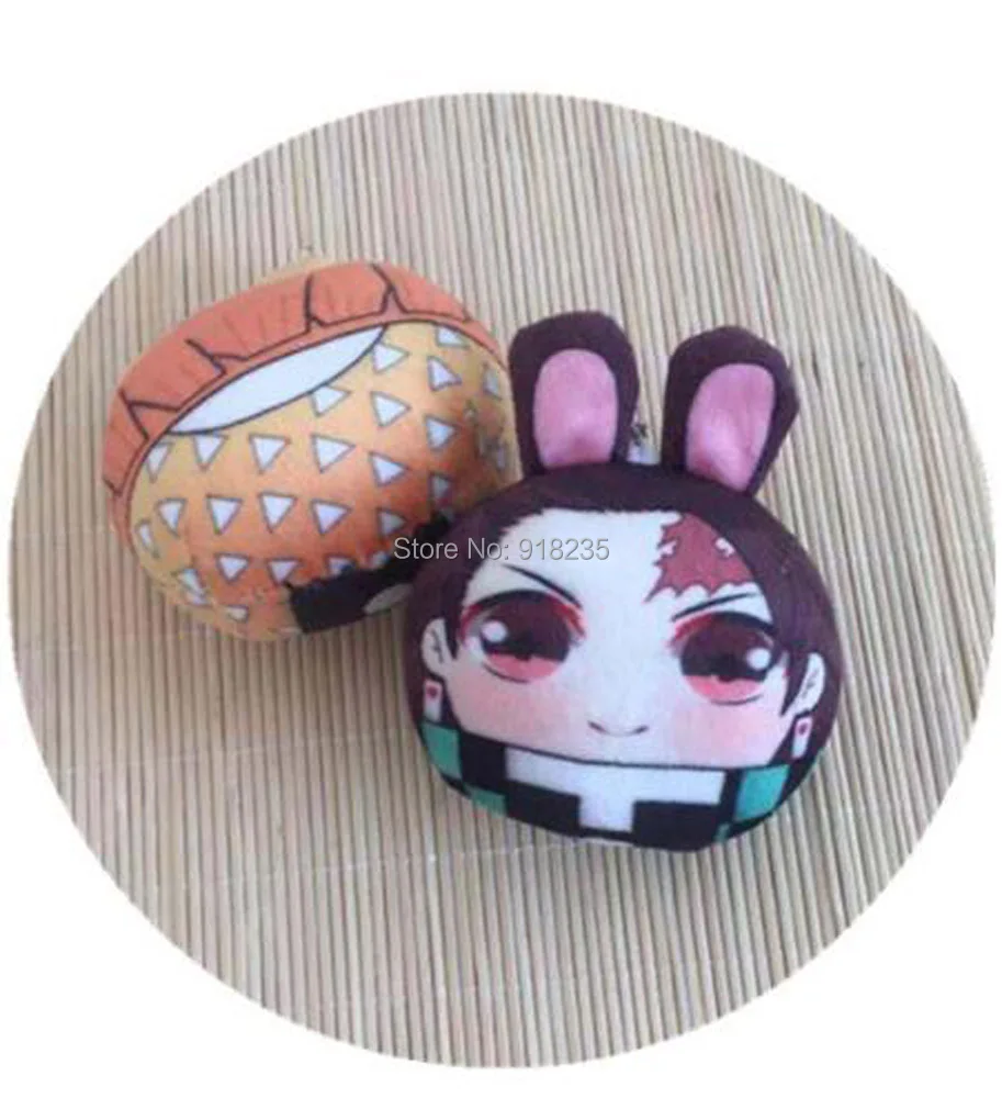20/лот убийца демона Kimetsu no Yaiba Kamado Nezuko Tanjirou Hashibira Inosuke 10 см плюшевый брелок-подвеска мягкие игрушки