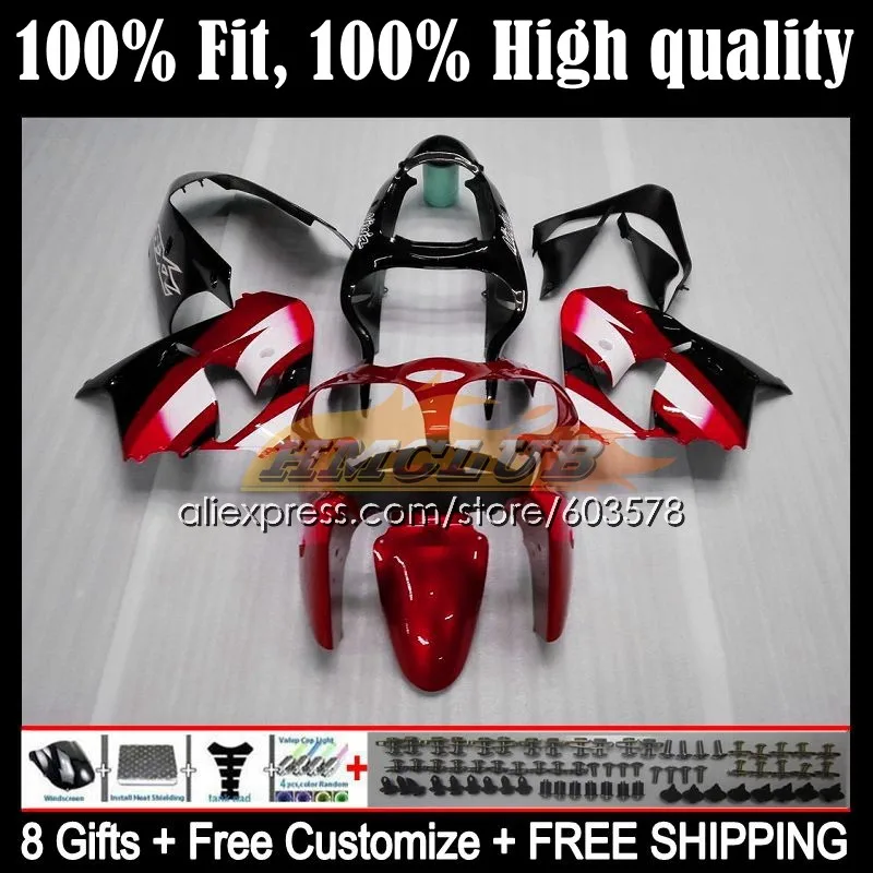 OEM Корпус для KAWASAKI NINJA ZX9 ZX 9R 9 R 900CC ZX9R 02 03 119CL.41 ZX900 900 CC ZX-9R 2002 2003 инъекционный