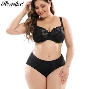 

PlusGalpret Lace Bodysuit Bra and Panty Set Ladies Sexy Lingerie Set Intimates Women Underwear Set Underwire Bralettes