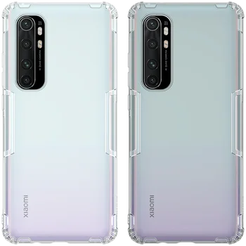 

For Xiaomi Mi Note 10 Lite Case NILLKIN Airbag Shockproof TPU Transparent Silicon Clear Soft Back Cover For Xiaomi note 10 lite