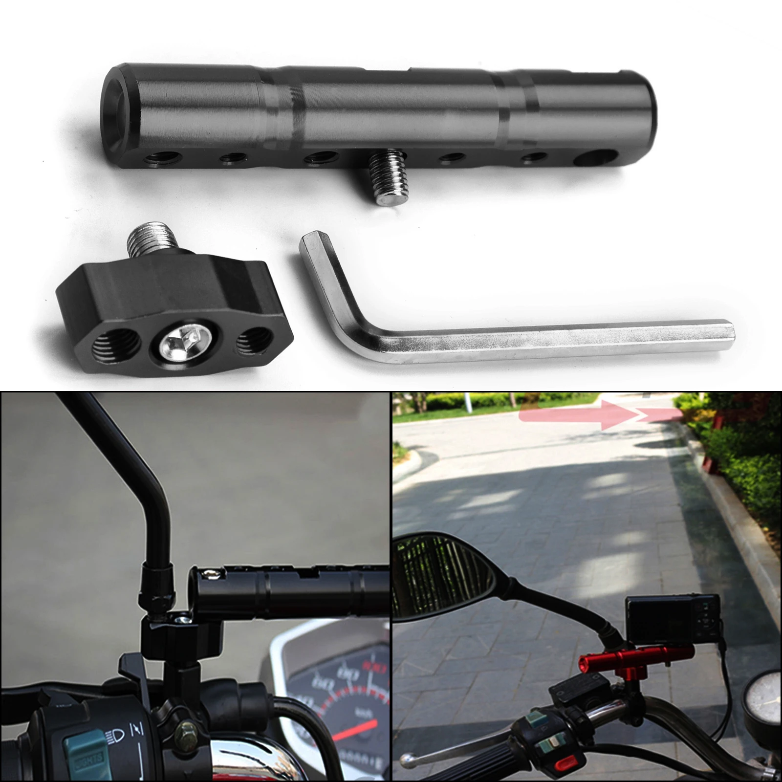 KKmoon Motorcycle Mudguard Front Mudguard Extension for Honda CRF1000L
