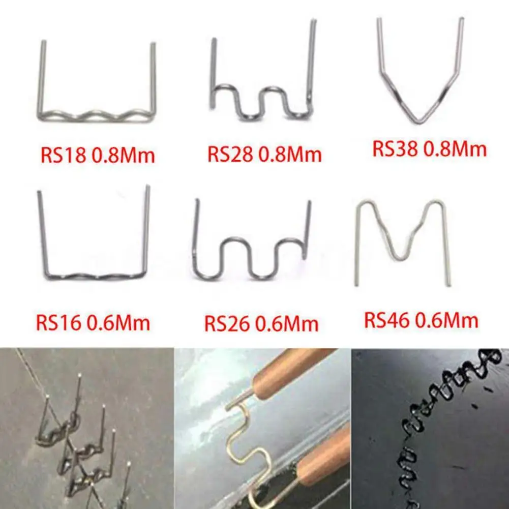 100/600PCS Hot Stapler Staples For Plastic Welder Welding Repair Car Melt Tool Machine Bumper | Инструменты