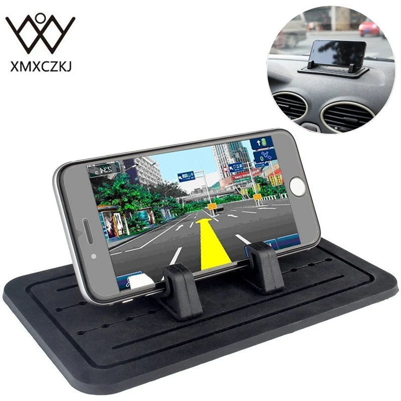 

Car Dashboard Non-slip Mat Silicone Mount Phone Holder Pad For Samsung Xiaomi Pro Antiskid Soft Silicone Holder For Phone in Car