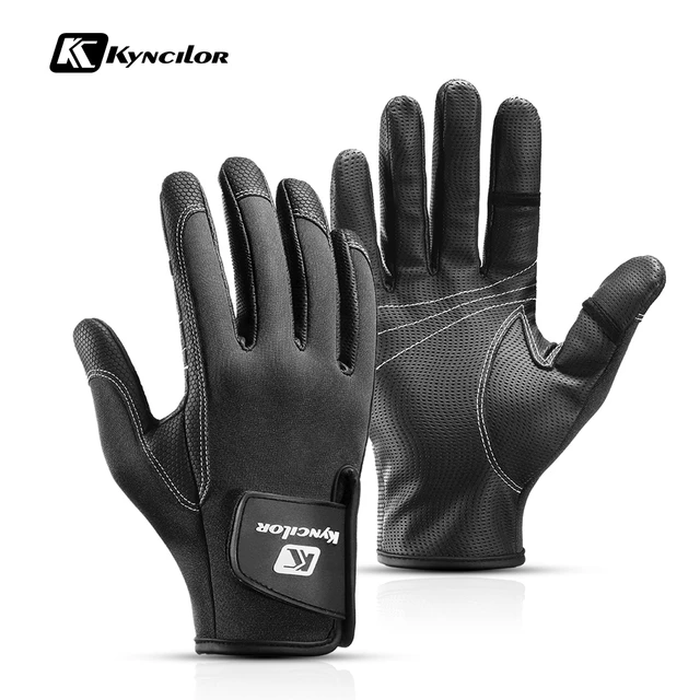 Resistance Anti Slip Fishing Gloves 2 Half Finger Waterproof