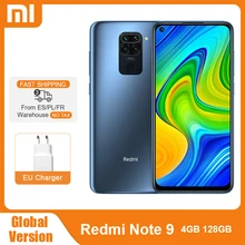 Xiaomi Redmi Note-9 4GB 128GB 64gb 4gbb WCDMA/LTE/GSM Quick Charge 3.0 Octa Core Fingerprint Recognition