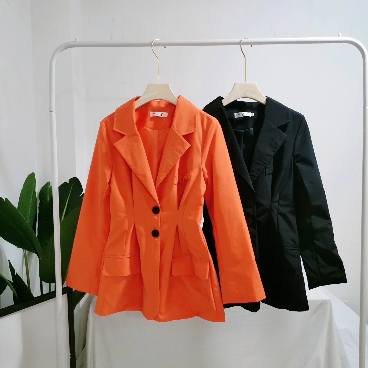 

No Color Difference of Casual Small Suit Coat Women's Korean-style Loose-Fit Suit 2019 Online Celebrity Spring And Autumn Tops