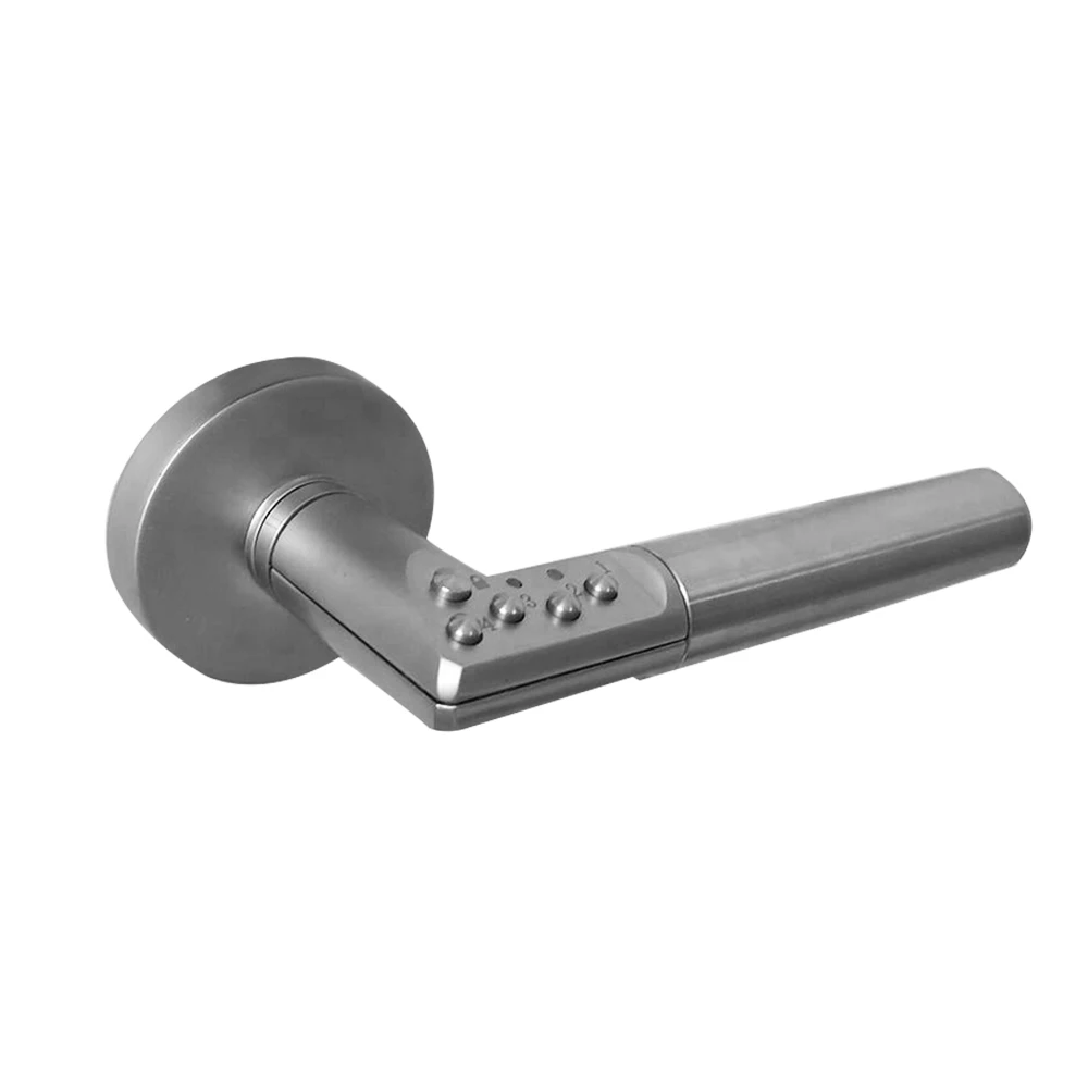

Smart Door Lock Mechanical Keyless Door Lock Electronic Door Lock Cylinder Unlock by Code TM Card Left/Right Handle Type