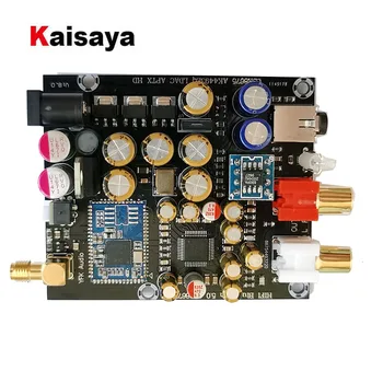 

8675 Bluetooth 5.0 Wireless Receiver Board AK4493 DAC Decoder board 2604Op LDAC APTX HD Support 24BIT 96KHZ With Antenna