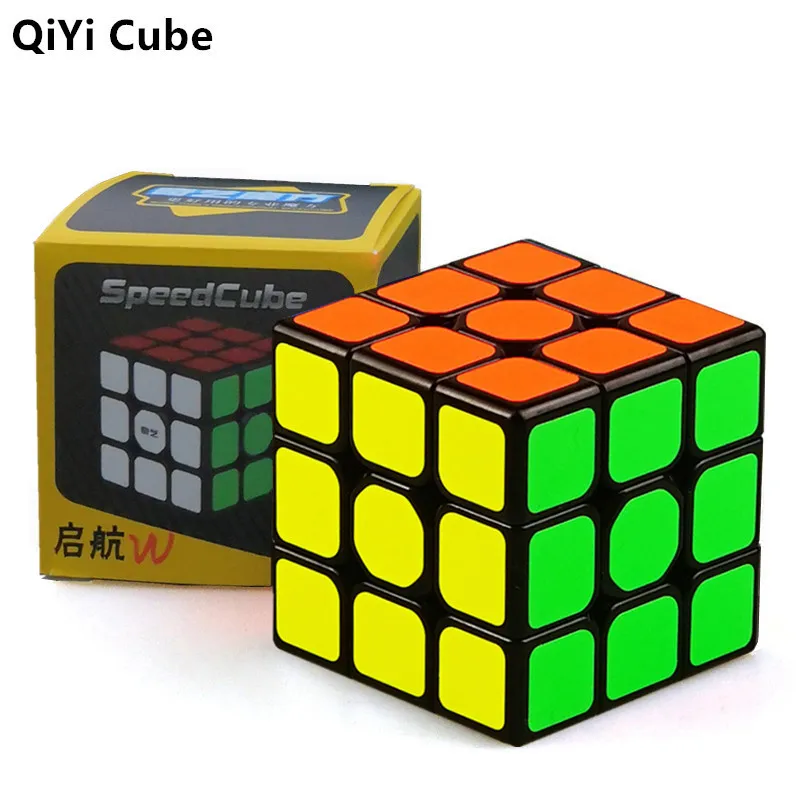 QiYi-cubo mágico Sail W 3x3x3, rompecabezas Cubos velocidad antiestrés, juguetes educativos profesionales
