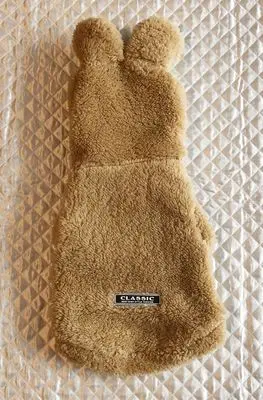 Light brown Зимняя куртка для собак, кошек, розовые теплые домашние животные Щенок, котенок, одежда для маленьких средних собак, кошек, чихуахуа, одежда для йоркширского терьера - Цвет: Light brown
