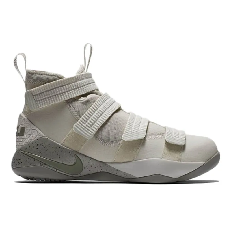 И аутентичный с LEBRON SOLDIER 11 Для мужчин Баскетбольная обувь со средним вырезом Спорт на открытом воздухе кроссовки Новое поступление 897647-005