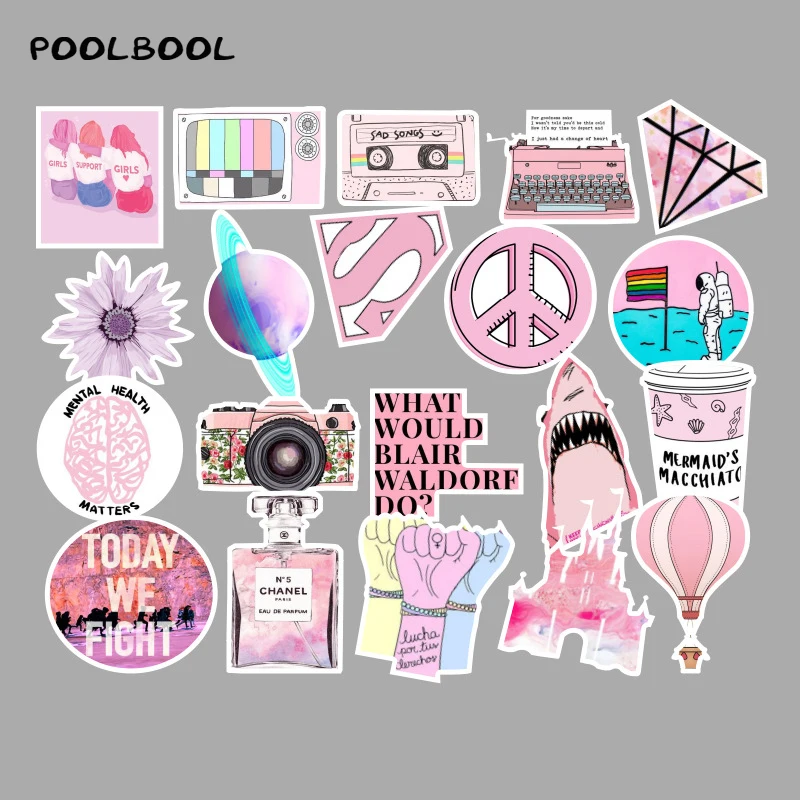 53 шт Смешанные Мультяшные игрушечные наклейки для автомобиля Стайлинг велосипед мотоцикл телефон ноутбук багаж крутые забавные наклейки бомба наклейки JDM