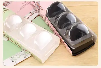 

100pcs 5 Cups Plastic Macarons Box Cookies Biscuit Box Clear Macaron Packaging Baking Packaging Free Shipping SN2362