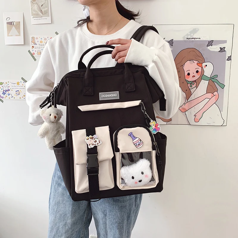 Kawaii Harajuku Style Preppy College Backpack - Limited Edition