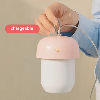 

humidifair Portable Night Light LED Air Rechargeable USB Air Humidifier Humidifier Mist Maker Aromatherapy Diffuser