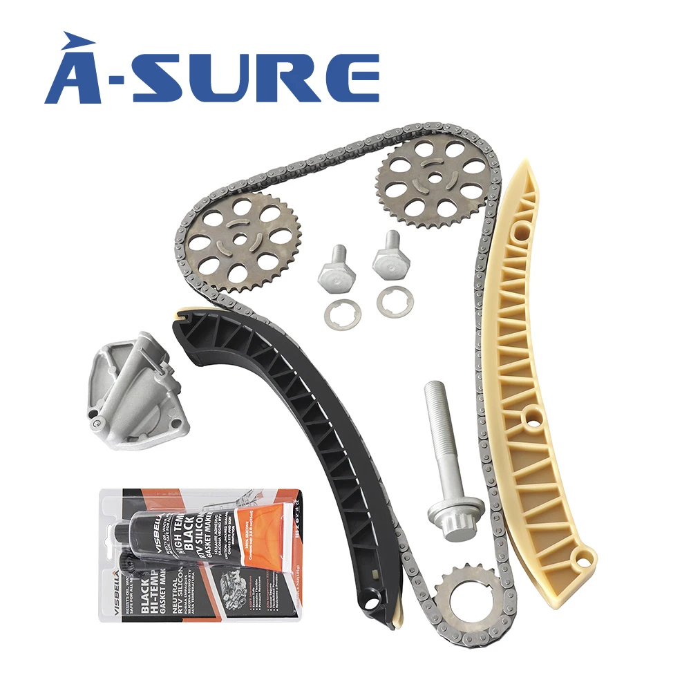 A-SURE комплект цепи синхронизации FEBI BILSTEIN TAX CHAIN KIT для VW POLO 9N 1,2 12V SEAT IBIZA CORDOBA SKODA FABIA