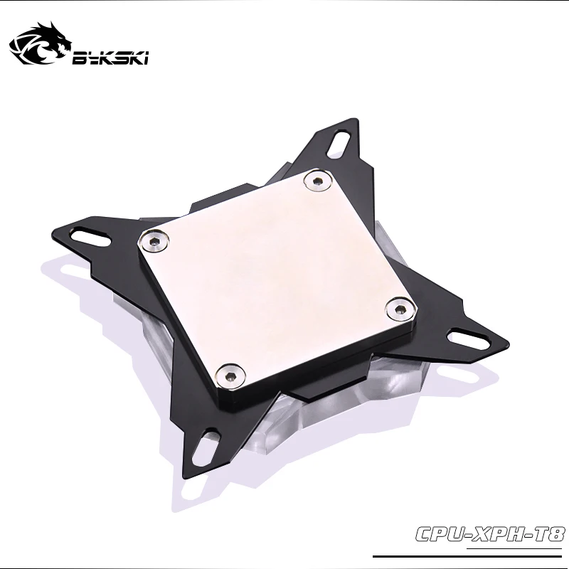 Bykski Процессор воды блок для INTEL LGA1150 1151 1155 1156 2011 2066 1366 12V RGB или 5V полосы пропускания Процессор радиатор Процессор-XPH-T8