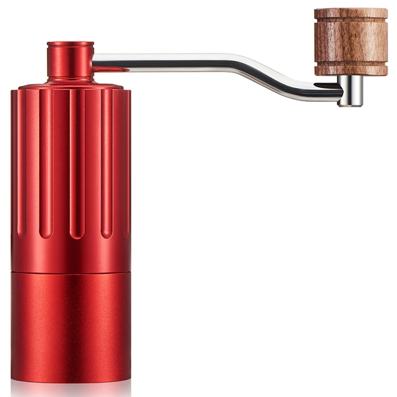 

Mini Manual Stainless Steel Core Coffee Grinder Adjustable Coffee Mill With Storage Rubber Loop Easy Cleaning Portable
