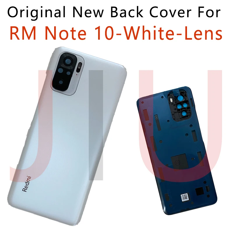 New For Xiaomi Redmi note10 Battery Cover Rear Housing Door Panel For Redmi Note 10s Back Cover redmi note 10 pro max metal frame phones Housings & Frames