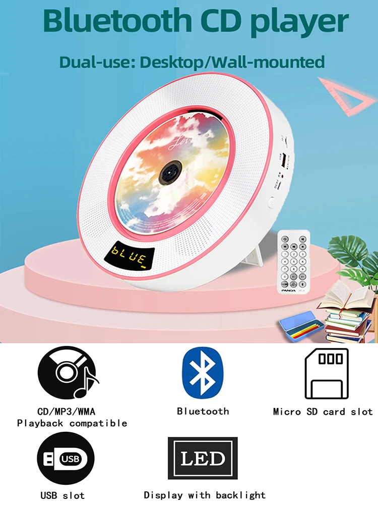 poeira, 2 built-in estéreo alta fidelidade soundcore alto-falantes