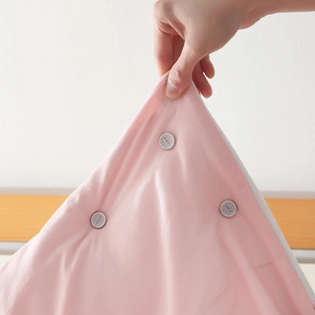 Ágynemű Klipek Paplan Tartó Tű Ingyenes Biztonsági Láthatatlan Futásgátló Sarok Rögzített Borítólap Fedel - Image 3