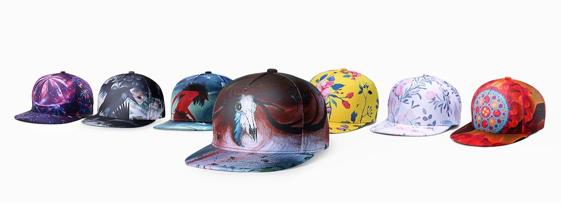 Adjustable Snapbacks Hats Men woman adult hip hop outdoor casual cap Fashion print baseball Snap back caps Multicolor