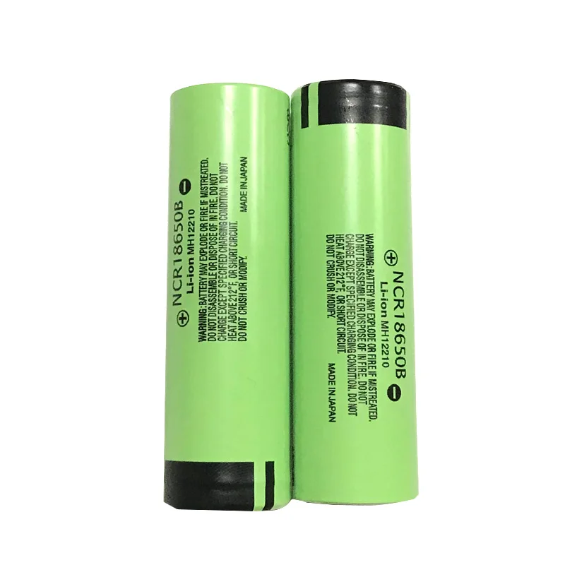 Panasonic, 3,7 v 18650 3400mah литиевая аккумуляторная батарея NCR18650B для фонариков тормозных компьютеров