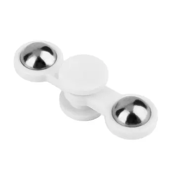 

Two Ball Metal Bearing Hand Spinner Toy Anti Stress Autism ADHD Rotation Long Time Fingertip Toy For Kid Adult Clearance
